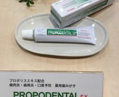 歯周病・口臭予防の専用薬用ハミガキ、プロポデンタルEX